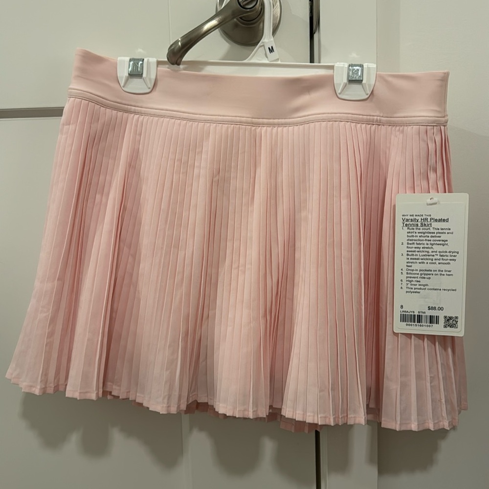 Lululemon varsity HR tennis skirt